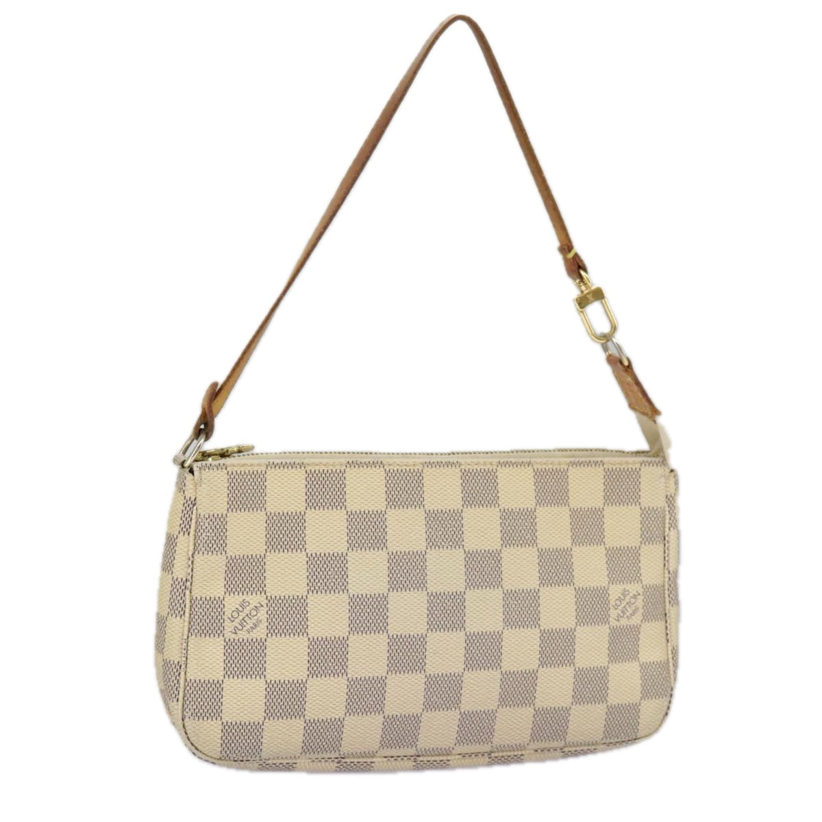 LOUIS VUITTON Damier Azur Pochette Accessoires Pouch N51986 LV 98567