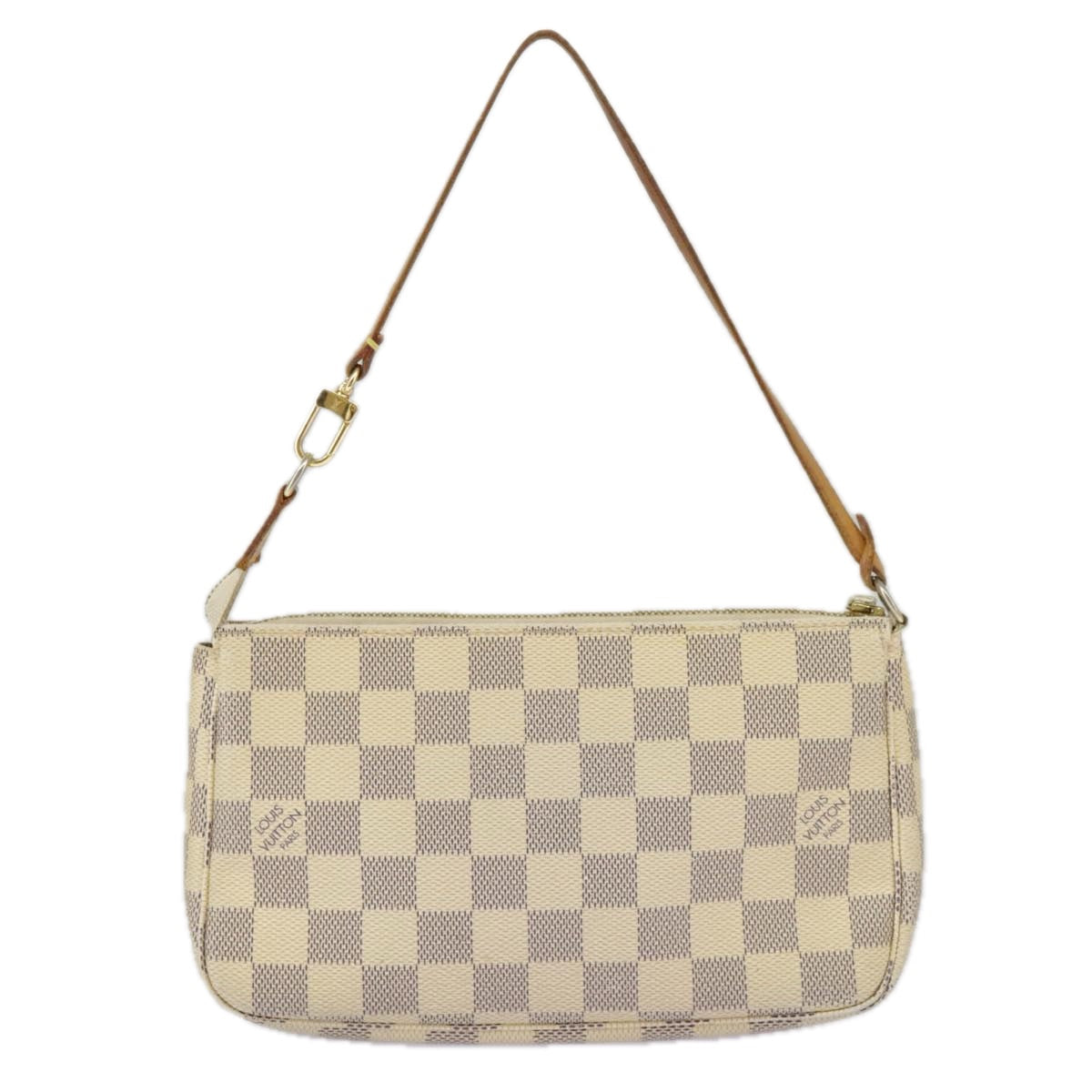LOUIS VUITTON Damier Azur Pochette Accessoires Pouch N51986 LV 98567