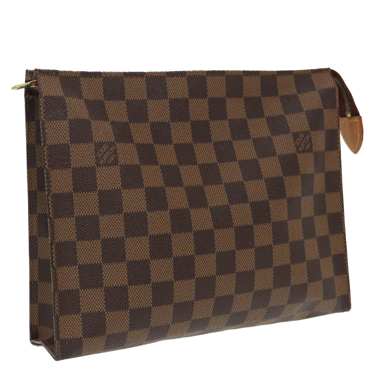 LOUIS VUITTON Damier Ebene Poche Toilette 26 Pouch N47543 LV 98590