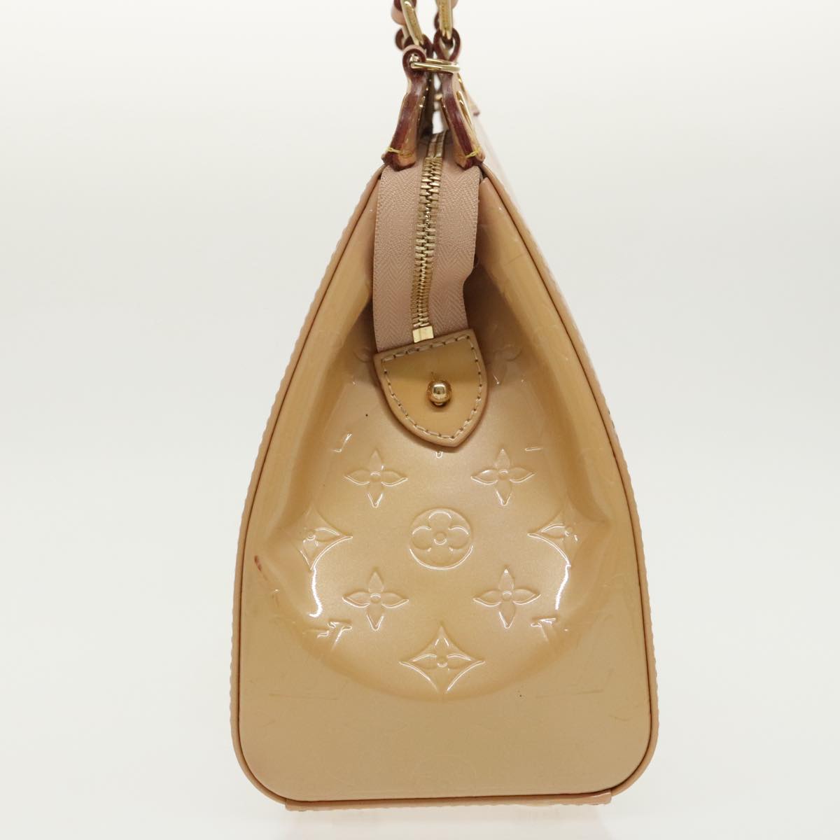 LOUIS VUITTON Monogram Vernis Blair MM Hand Bag Rose Florentin M91621 98591