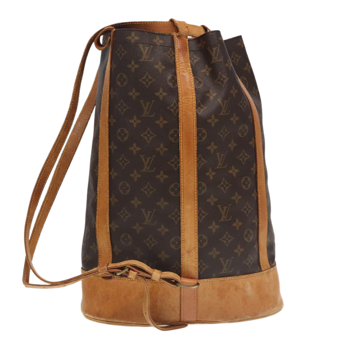 LOUIS VUITTON Monogram Randonnee GM Shoulder Bag M42244 LV 98632