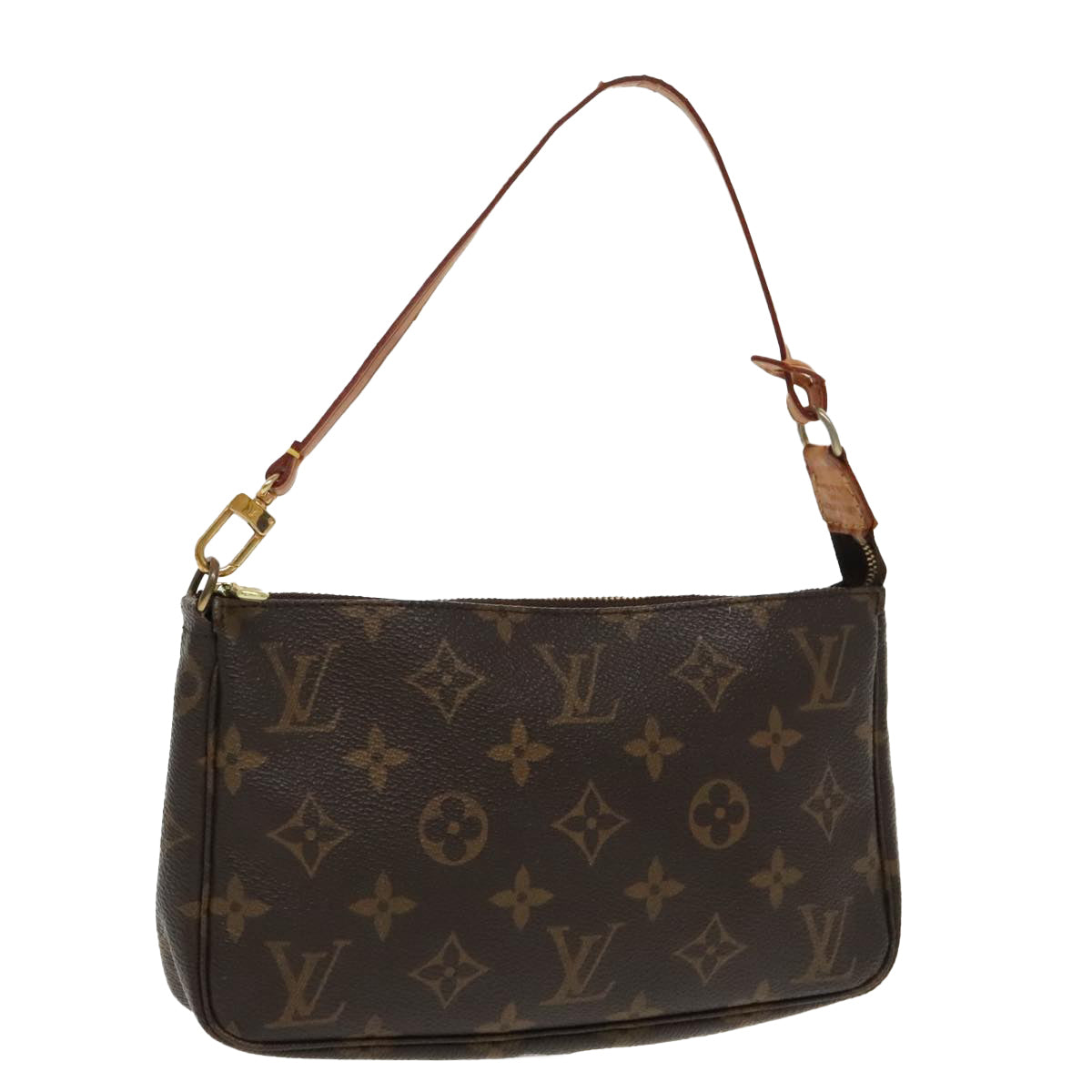 LOUIS VUITTON Monogram Pochette Accessoires Pouch M51980 LV 98644