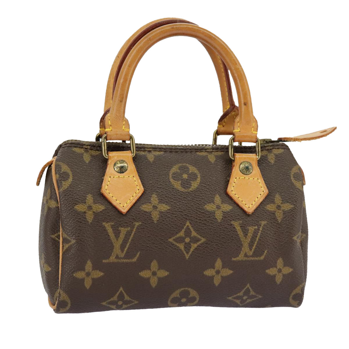LOUIS VUITTON Monogram Mini Speedy Hand Bag M41534 LV 98647