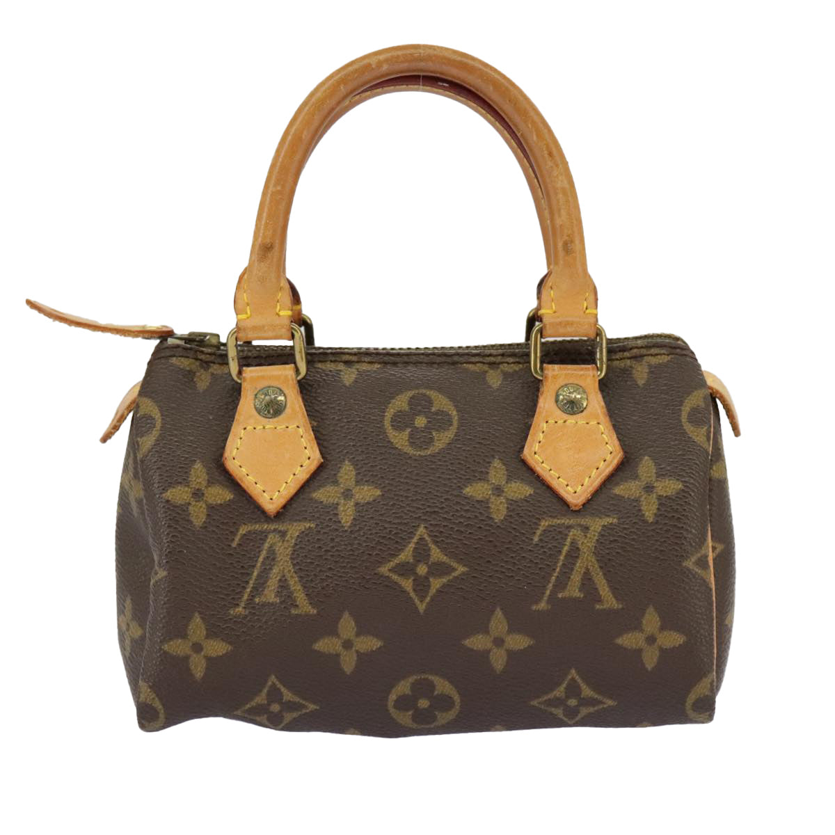 LOUIS VUITTON Monogram Mini Speedy Hand Bag M41534 LV 98647
