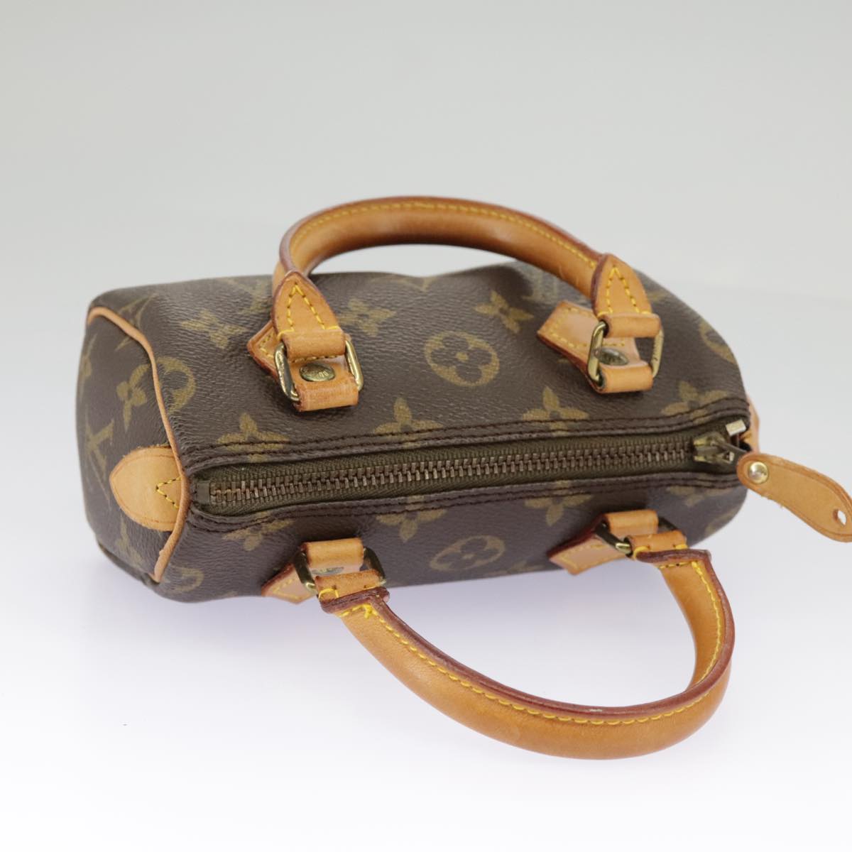 LOUIS VUITTON Monogram Mini Speedy Hand Bag M41534 LV 98647