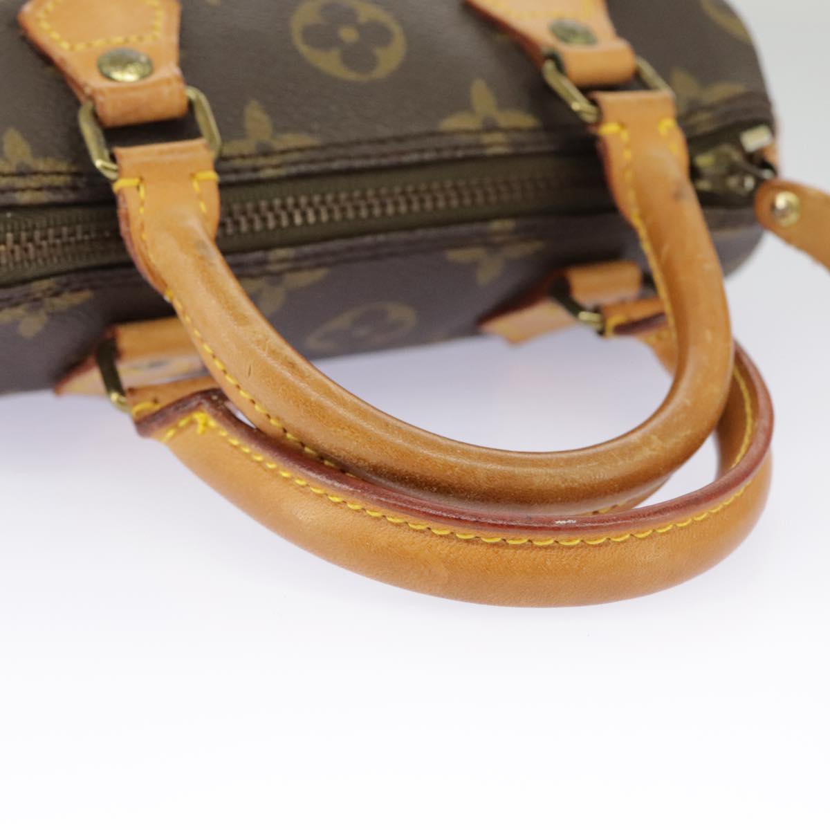 LOUIS VUITTON Monogram Mini Speedy Hand Bag M41534 LV 98647