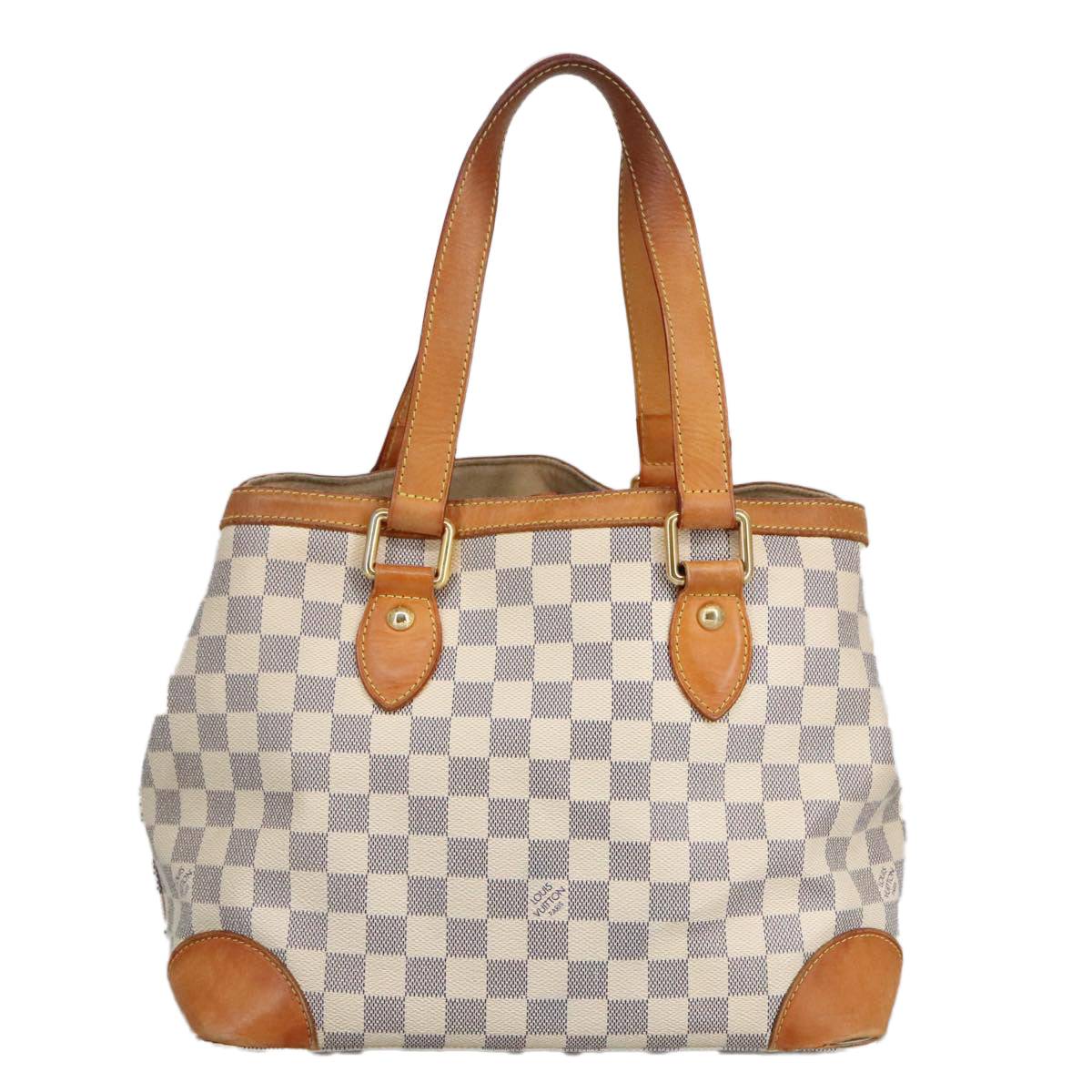 LOUIS VUITTON Damier Azur Hampstead PM Tote Bag N51207 LV 98648