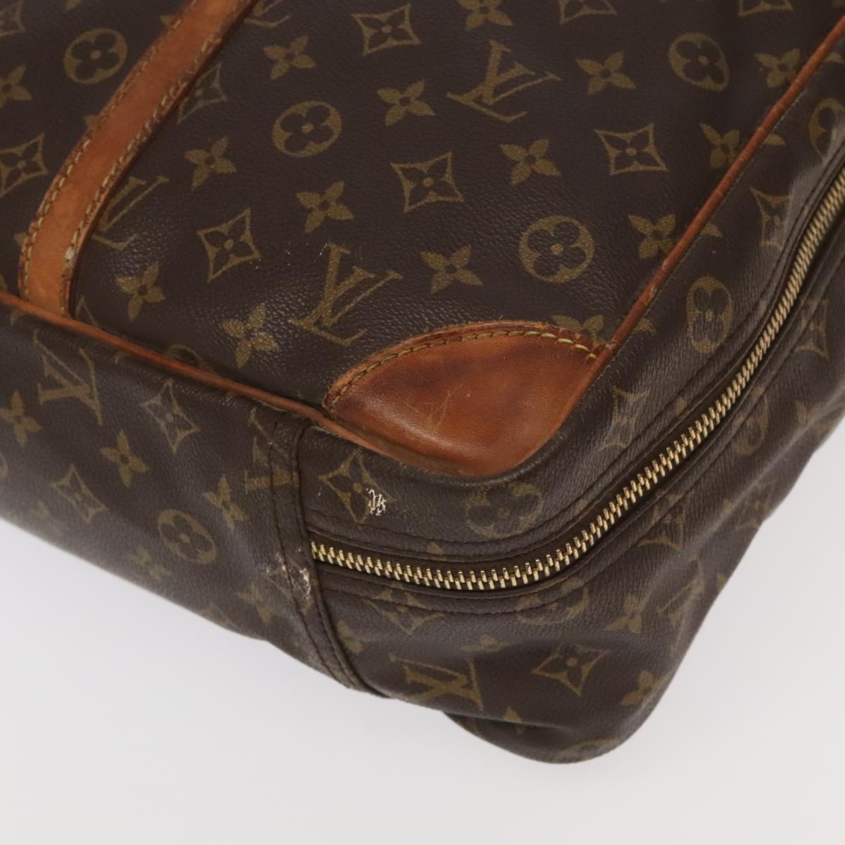 LOUIS VUITTON Monogram Sirius 45 Boston Bag M41408 LV 98657