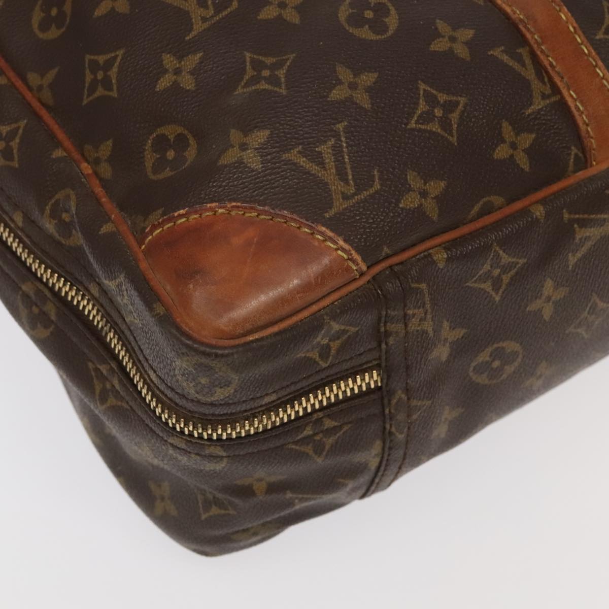 LOUIS VUITTON Monogram Sirius 45 Boston Bag M41408 LV 98657