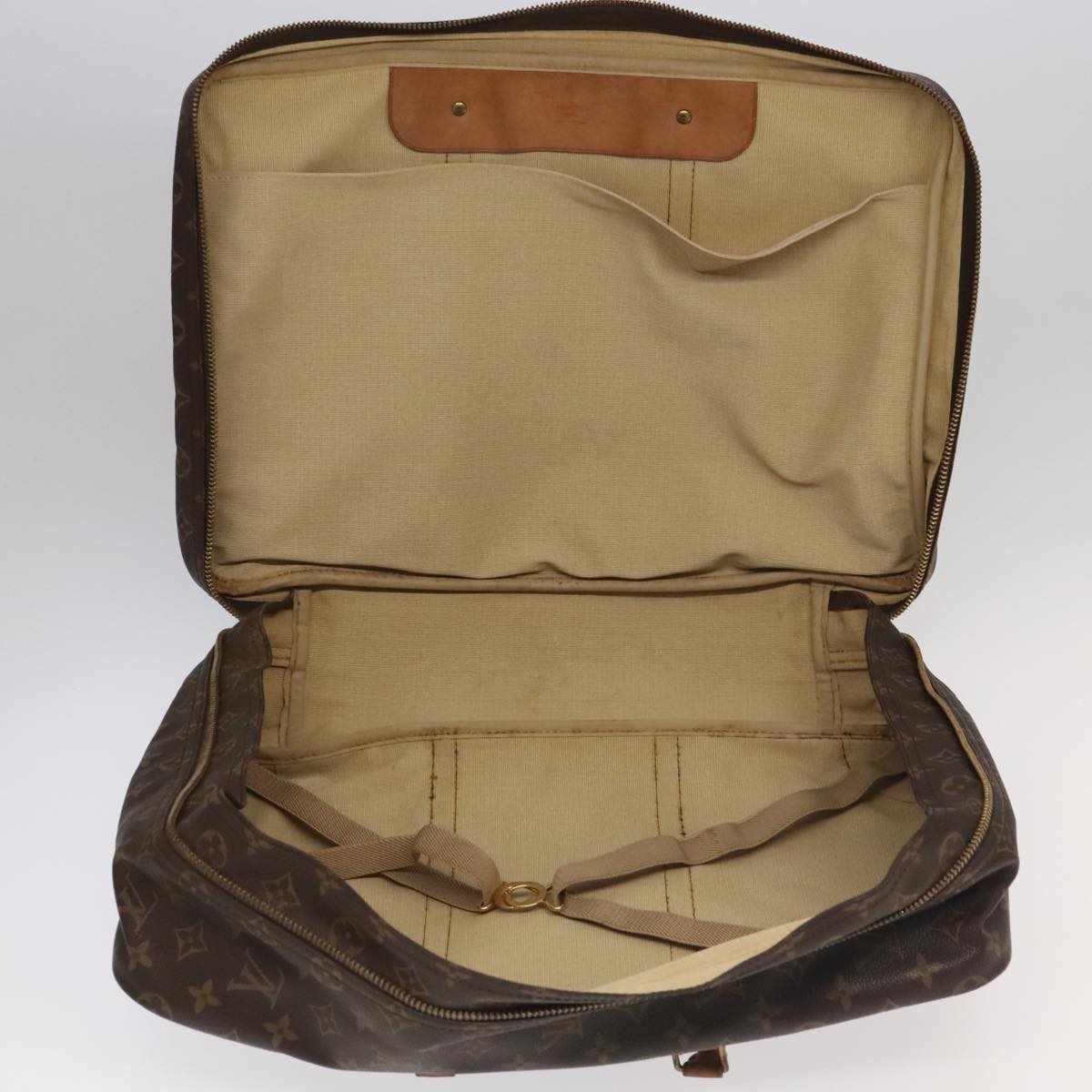 LOUIS VUITTON Monogram Sirius 45 Boston Bag M41408 LV 98657