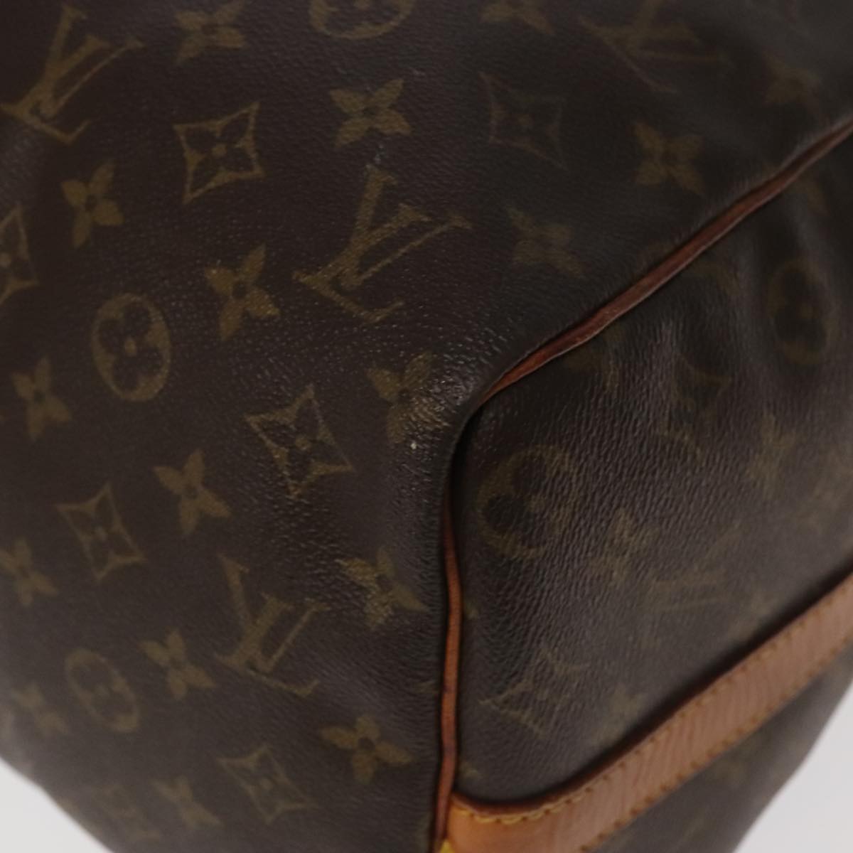 LOUIS VUITTON Monogram Keepall Bandouliere 45 Boston Bag M41418 LV 98658