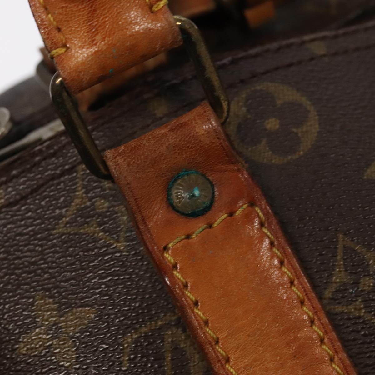 LOUIS VUITTON Monogram Keepall Bandouliere 45 Boston Bag M41418 LV 98658