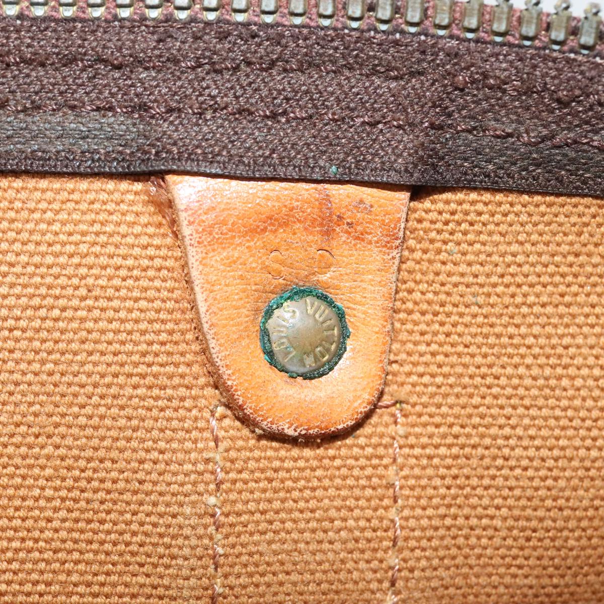 LOUIS VUITTON Monogram Keepall Bandouliere 45 Boston Bag M41418 LV 98658