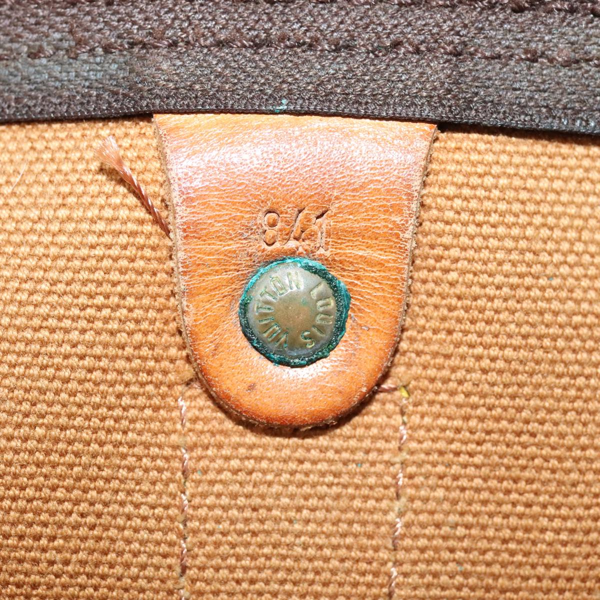 LOUIS VUITTON Monogram Keepall Bandouliere 45 Boston Bag M41418 LV 98658