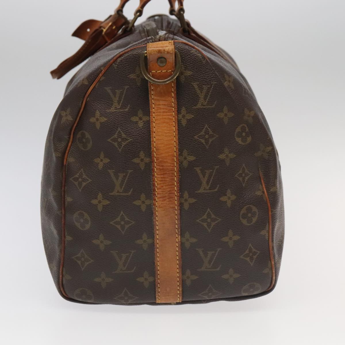 LOUIS VUITTON Monogram Keepall Bandouliere 45 Boston Bag M41418 LV 98658