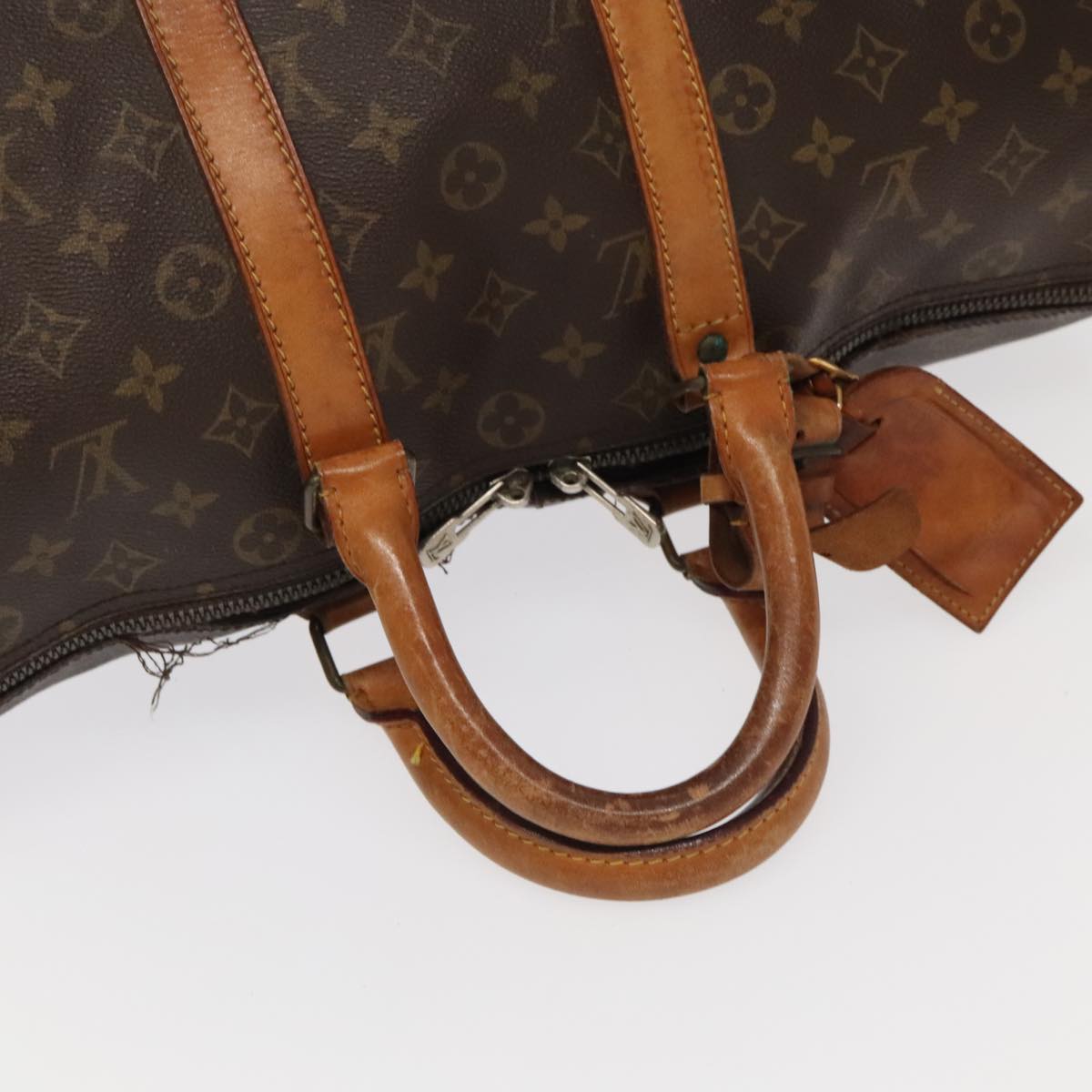 LOUIS VUITTON Monogram Keepall Bandouliere 45 Boston Bag M41418 LV 98658