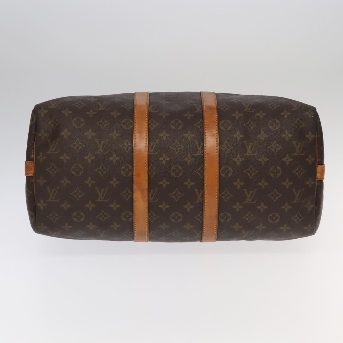 LOUIS VUITTON Monogram Keepall Bandouliere 45 Boston Bag M41418 LV 98658