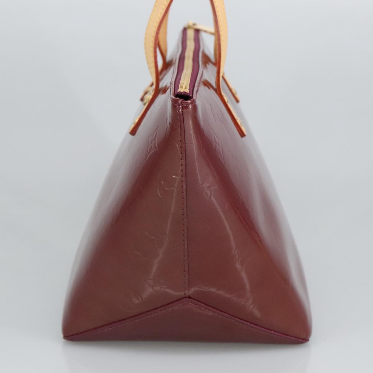 LOUIS VUITTON Monogram Vernis Bellevue PM Hand Bag Violet M93584 LV 98659