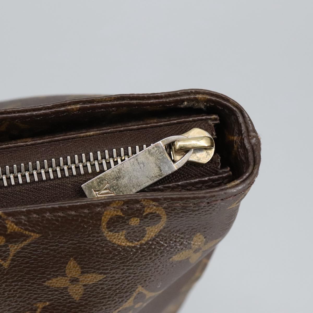 LOUIS VUITTON Monogram Cabas Mezzo Tote Bag M51151 LV 98688