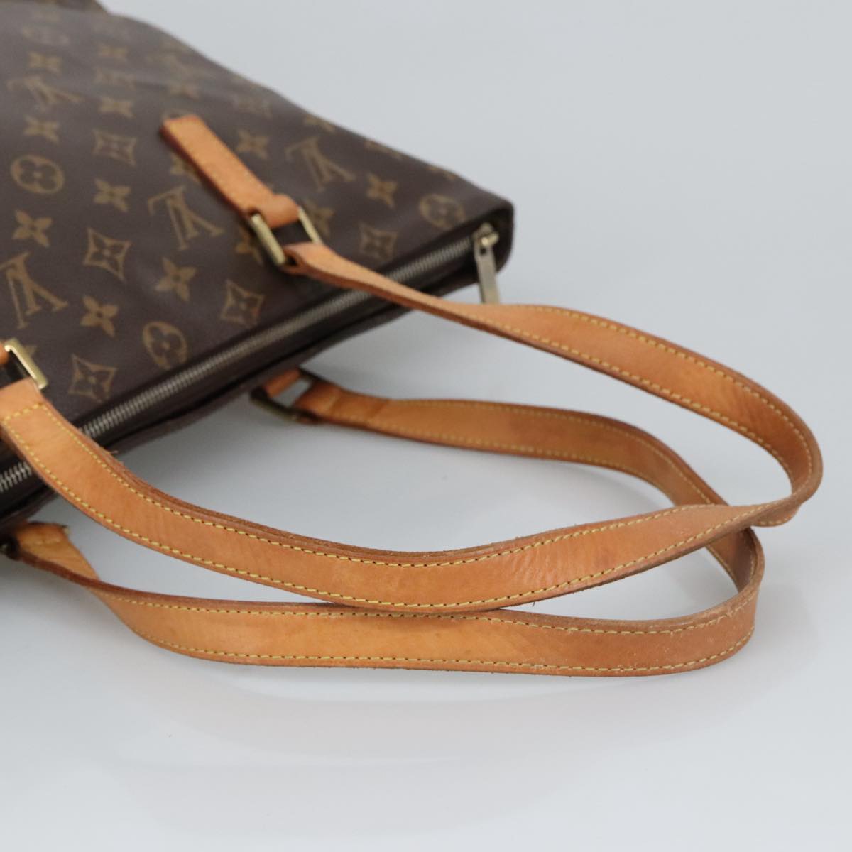 LOUIS VUITTON Monogram Cabas Mezzo Tote Bag M51151 LV 98688