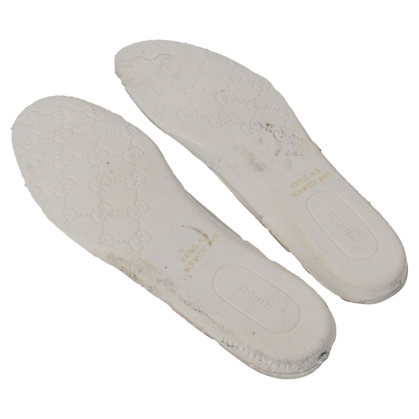 Gucci Screener Distressed Sneakers in Multicolor Leather