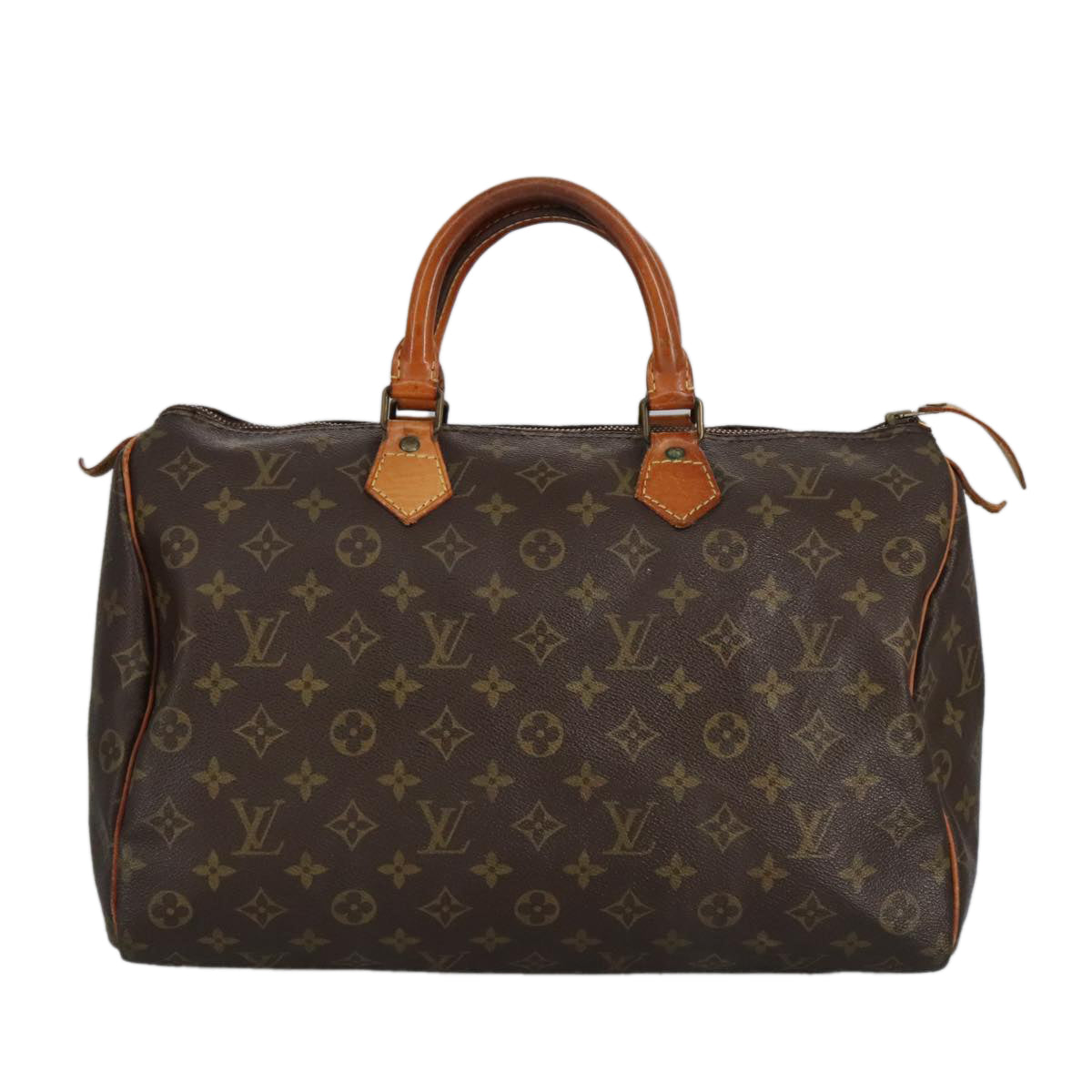 LOUIS VUITTON Monogram Speedy 35 Hand Bag M41524 LV 98700