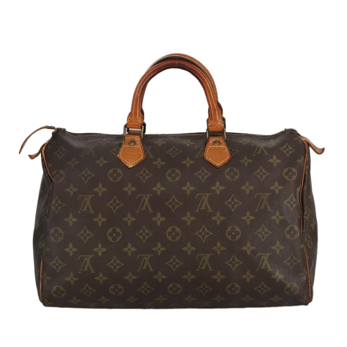 LOUIS VUITTON Monogram Speedy 35 Hand Bag M41524 LV 98700