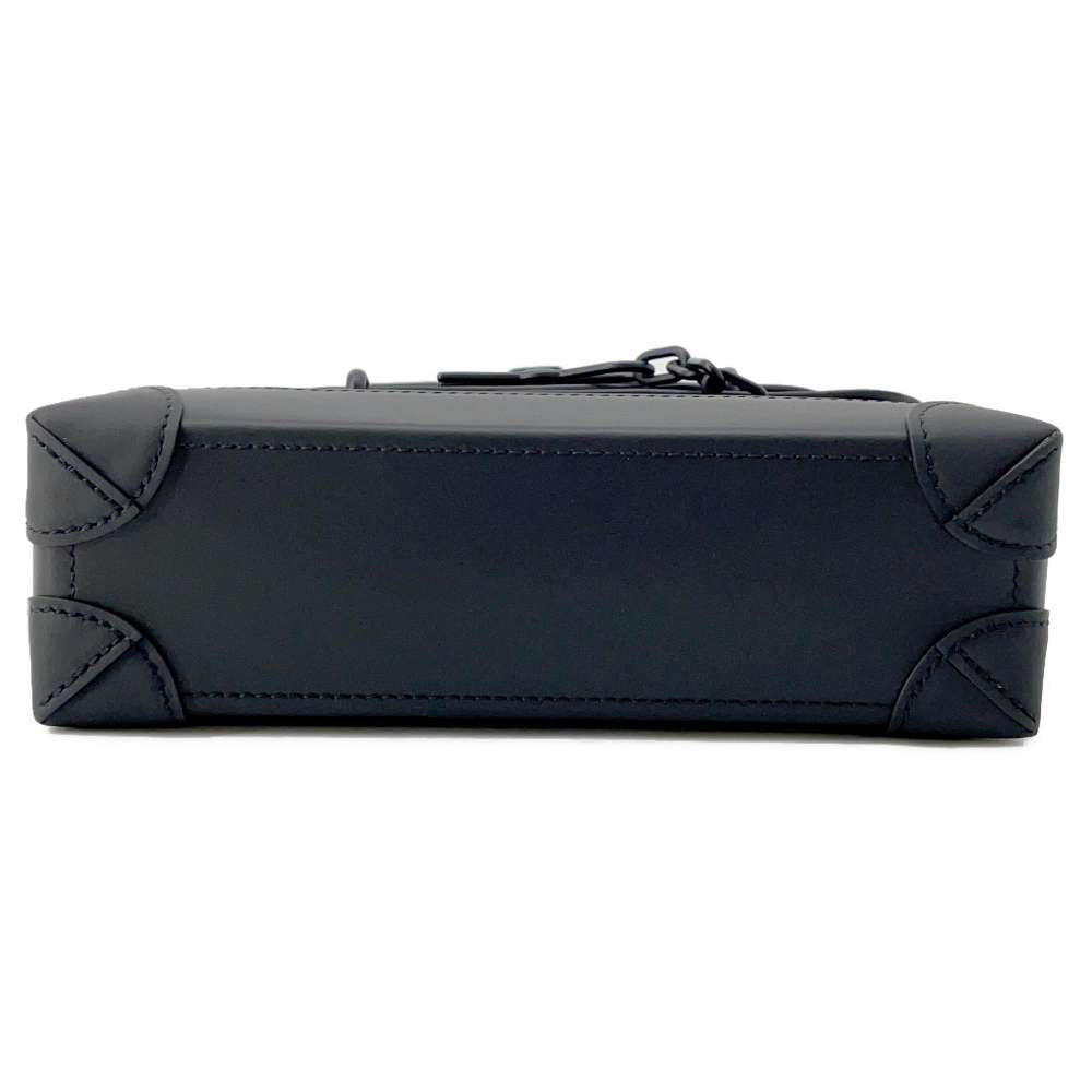 LOUIS VUITTON Steamer Noir M46953 Monogram Eclipse Size PM
