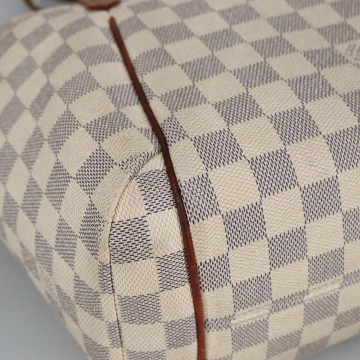LOUIS VUITTON Damier Azur Totally PM Tote Bag N41280 LV 98713