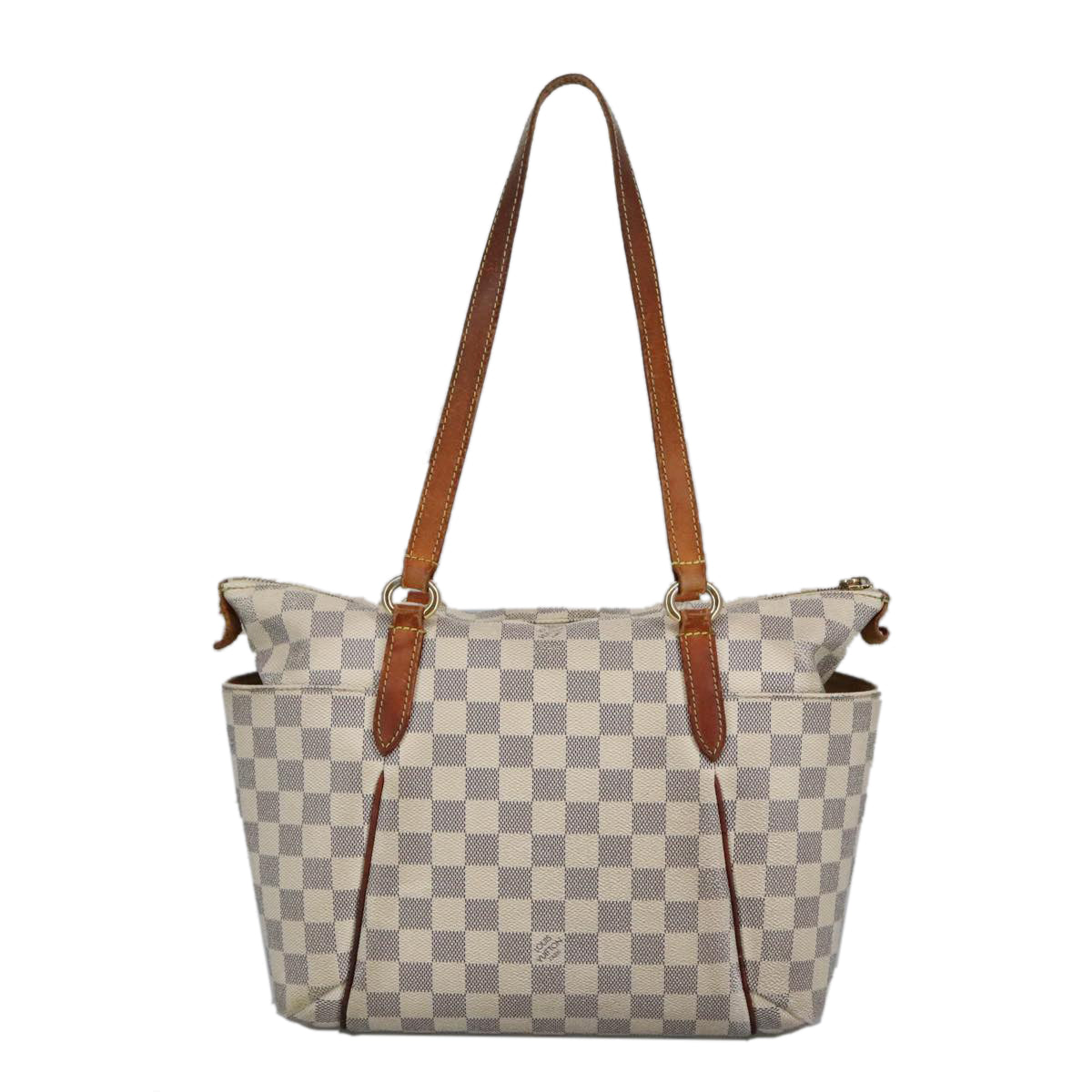 LOUIS VUITTON Damier Azur Totally PM Tote Bag N41280 LV 98713