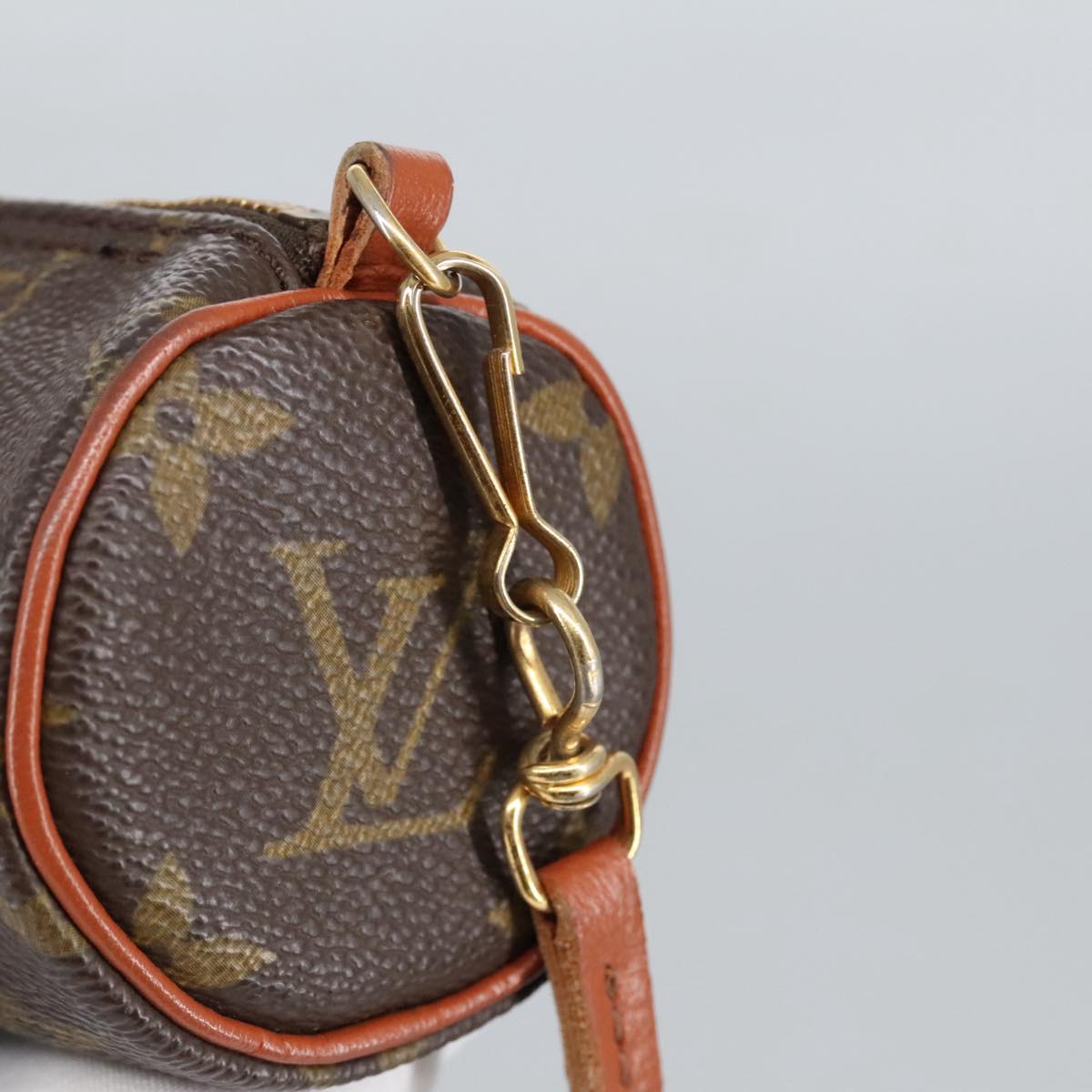 LOUIS VUITTON Monogram Papillon Pouch LV 98719