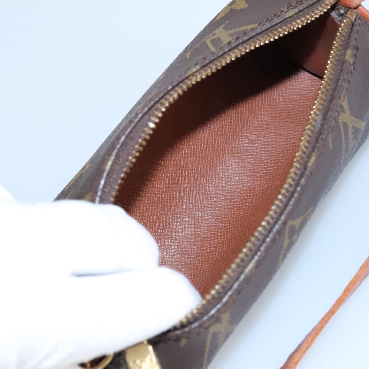 LOUIS VUITTON Monogram Papillon Pouch LV 98719