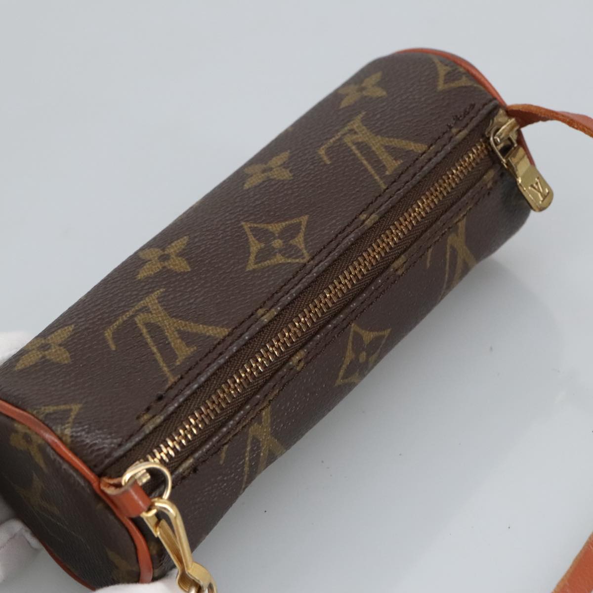 LOUIS VUITTON Monogram Papillon Pouch LV 98719