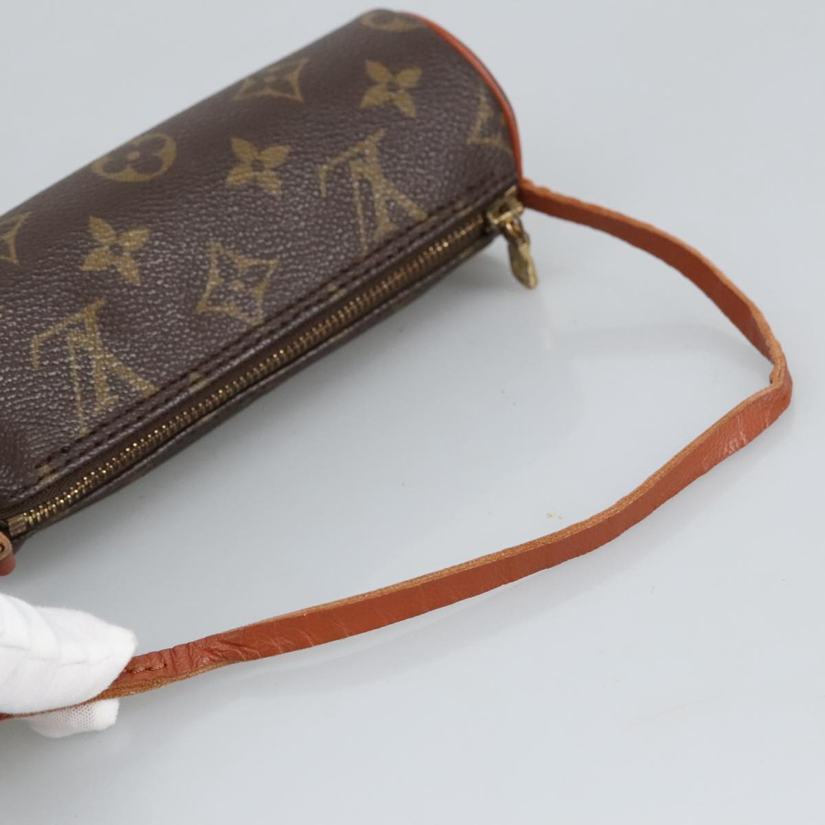 LOUIS VUITTON Monogram Papillon Pouch LV 98719
