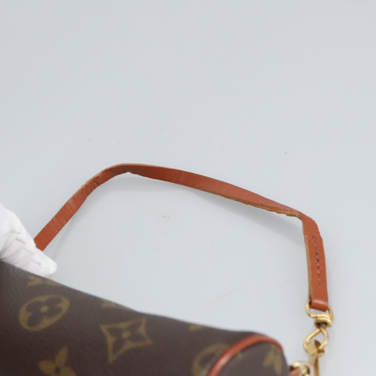 LOUIS VUITTON Monogram Papillon Pouch LV 98719