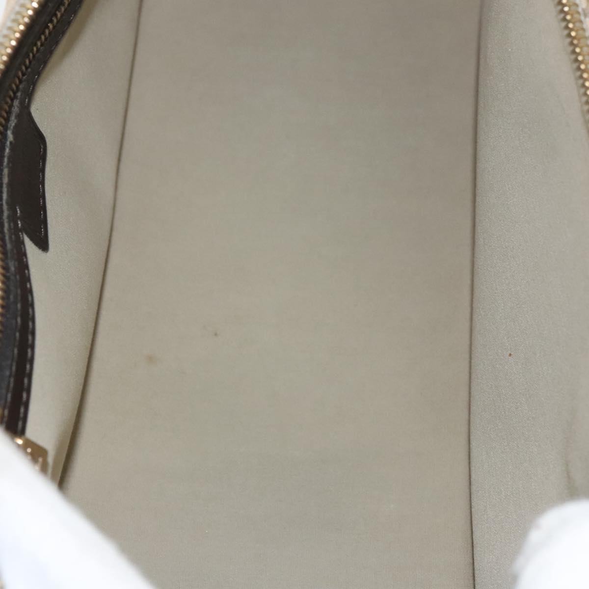 LOUIS VUITTON Monogram Mini Alma Ron Hand Bag Khaki M92206 LV 98725