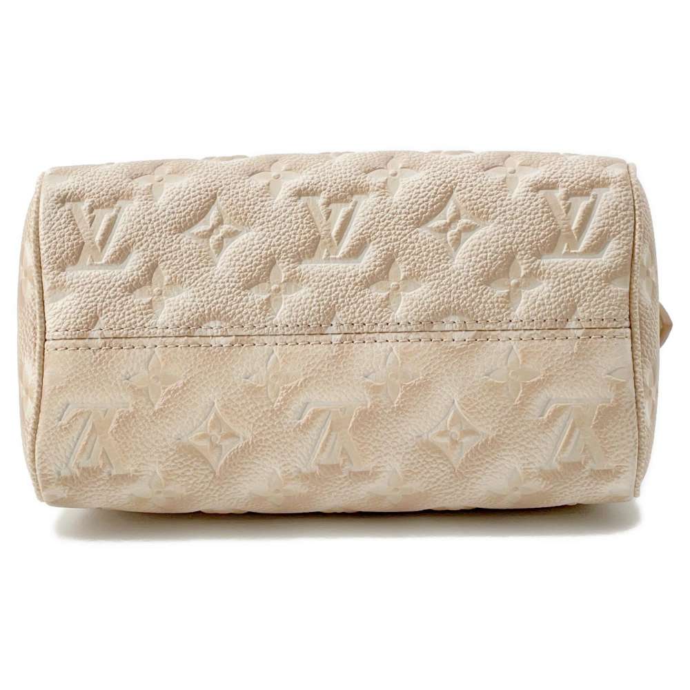 LOUIS VUITTON Speedy-Bandouliere Beige/Gradation M46163 Monogram Empreinte Leather Size 20