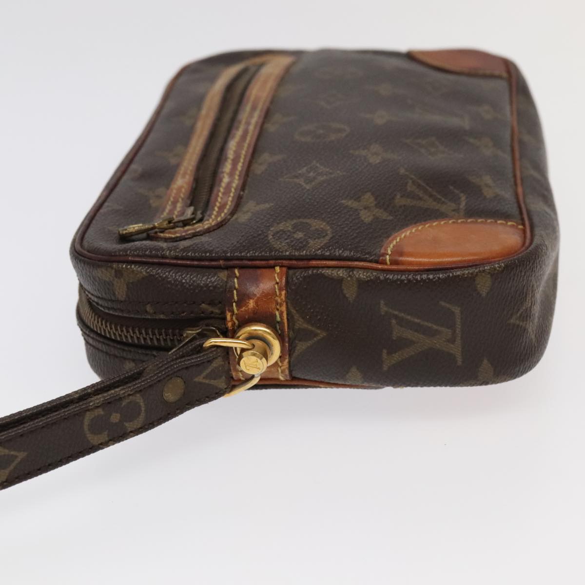 LOUIS VUITTON Monogram Marly Dragonne GM Clutch Bag M51825 LV 98751