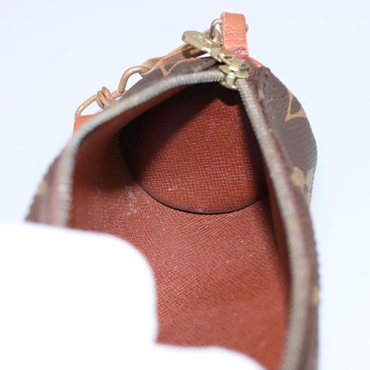 LOUIS VUITTON Monogram Papillon Pouch LV 98758