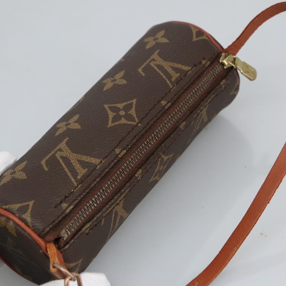 LOUIS VUITTON Monogram Papillon Pouch LV 98758