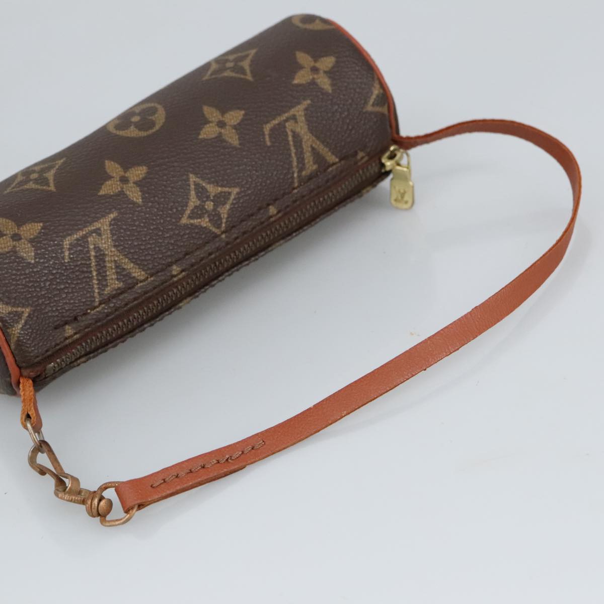 LOUIS VUITTON Monogram Papillon Pouch LV 98758