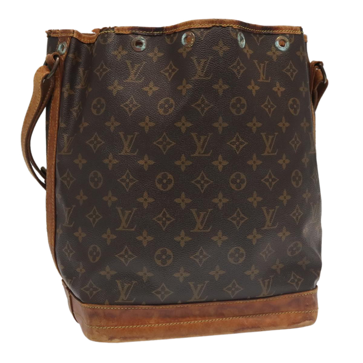LOUIS VUITTON Monogram Noe Shoulder Bag M42224 LV 98763