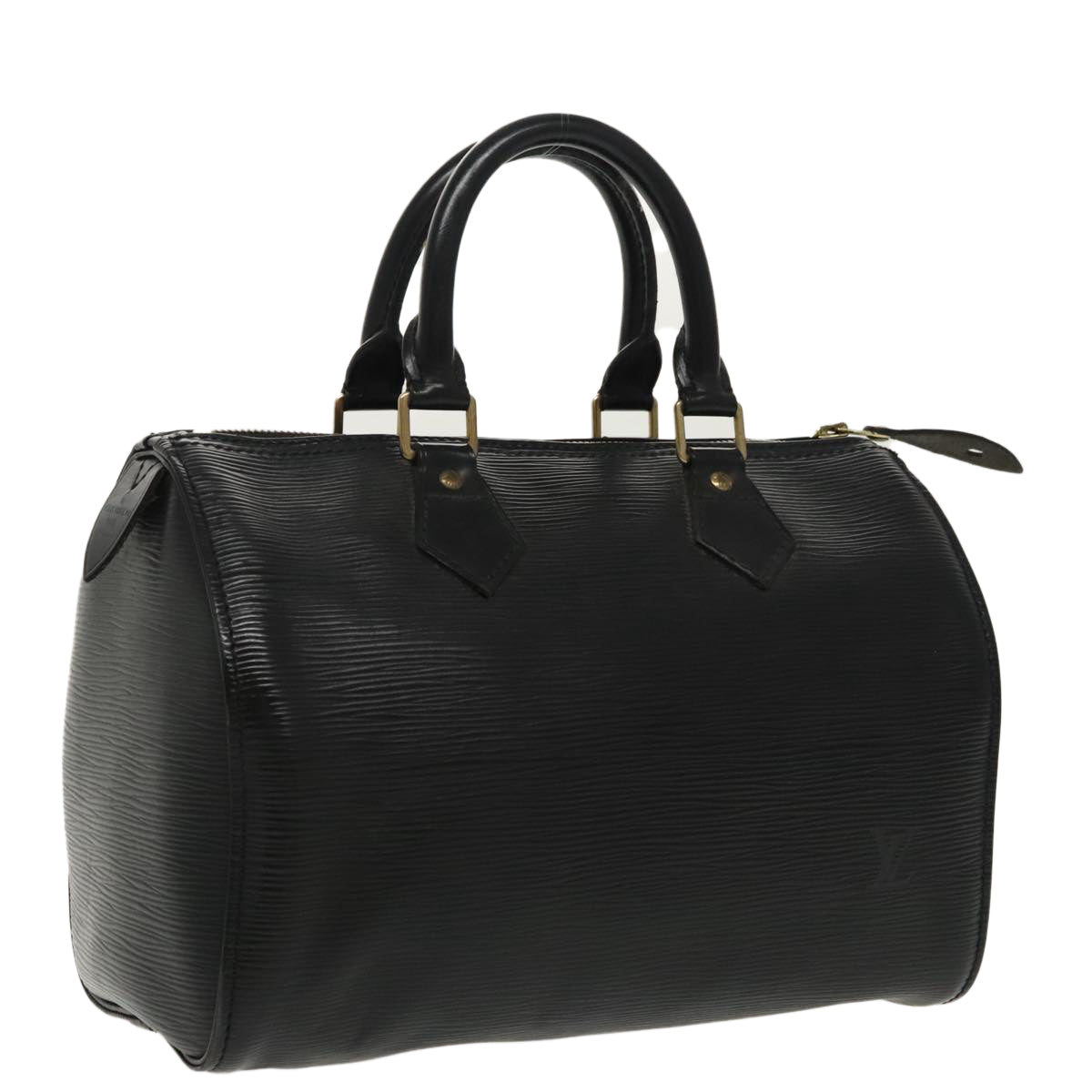LOUIS VUITTON Epi Speedy 25 Hand Bag Black M43012 LV 98804