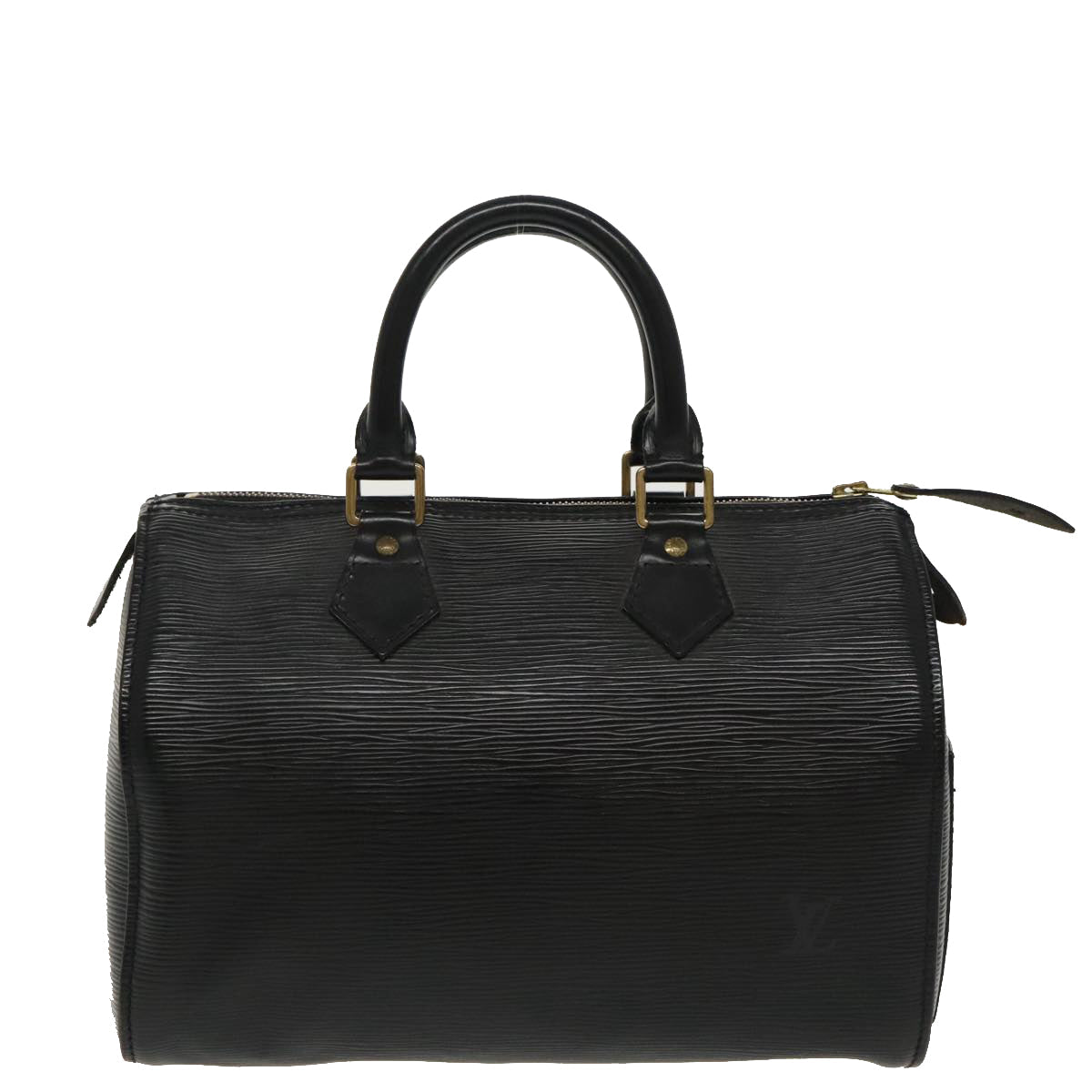 LOUIS VUITTON Epi Speedy 25 Hand Bag Black M43012 LV 98804