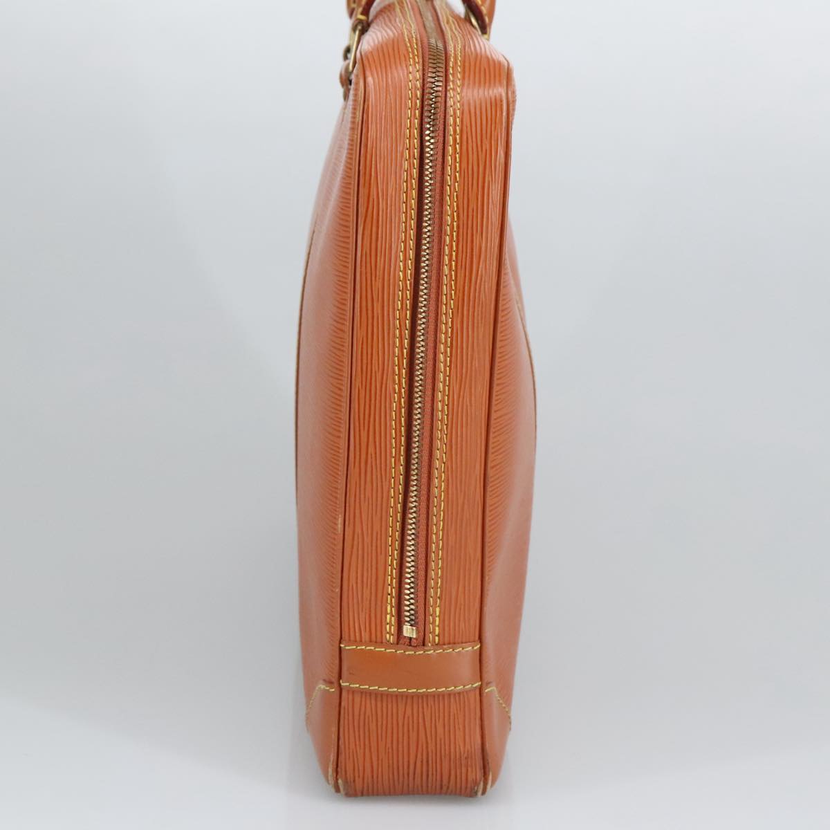 LOUIS VUITTON Epi Porte Documents Voyage Bag Zipangu Gold M54478 LV 98805