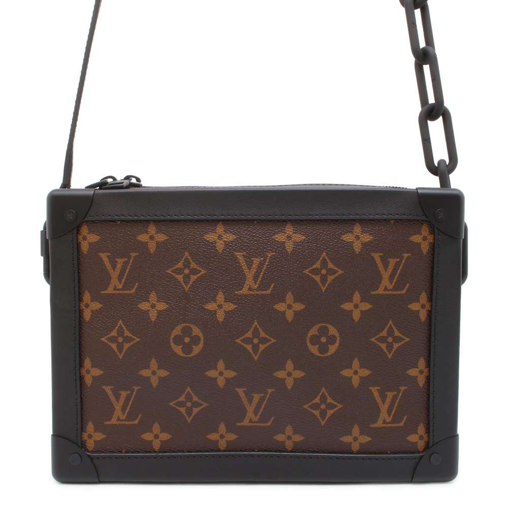 LOUIS VUITTON Soft Trunk Noir M44478 Monogram / Solar Powered Ray Virgil Abloh