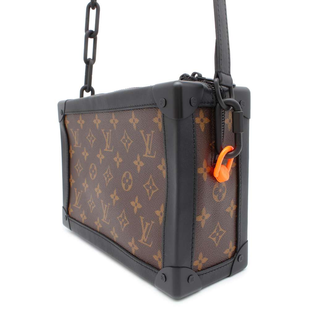 LOUIS VUITTON Soft Trunk Noir M44478 Monogram / Solar Powered Ray Virgil Abloh