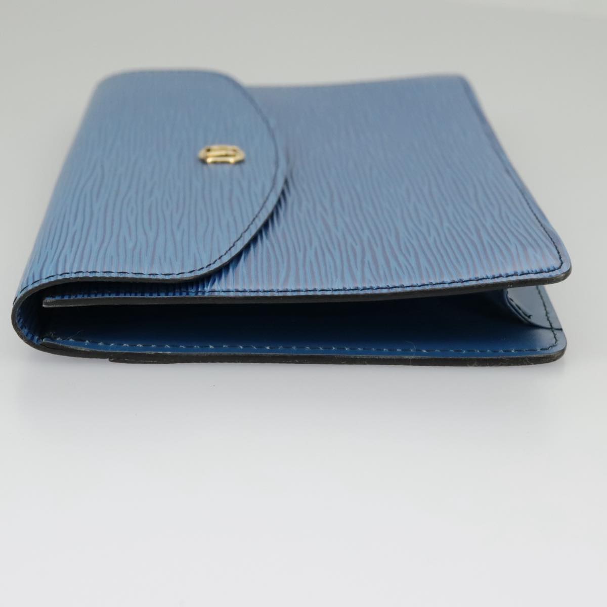 LOUIS VUITTON Epi Montaigne 23 Clutch Bag Blue M52665 LV 98876