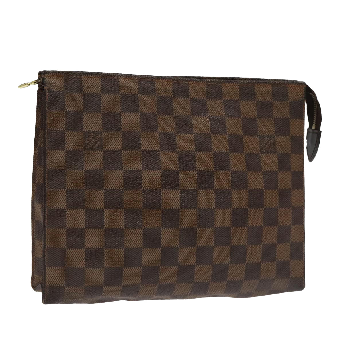 LOUIS VUITTON Damier Ebene Poche Toilette 26 Pouch N47543 LV 98899