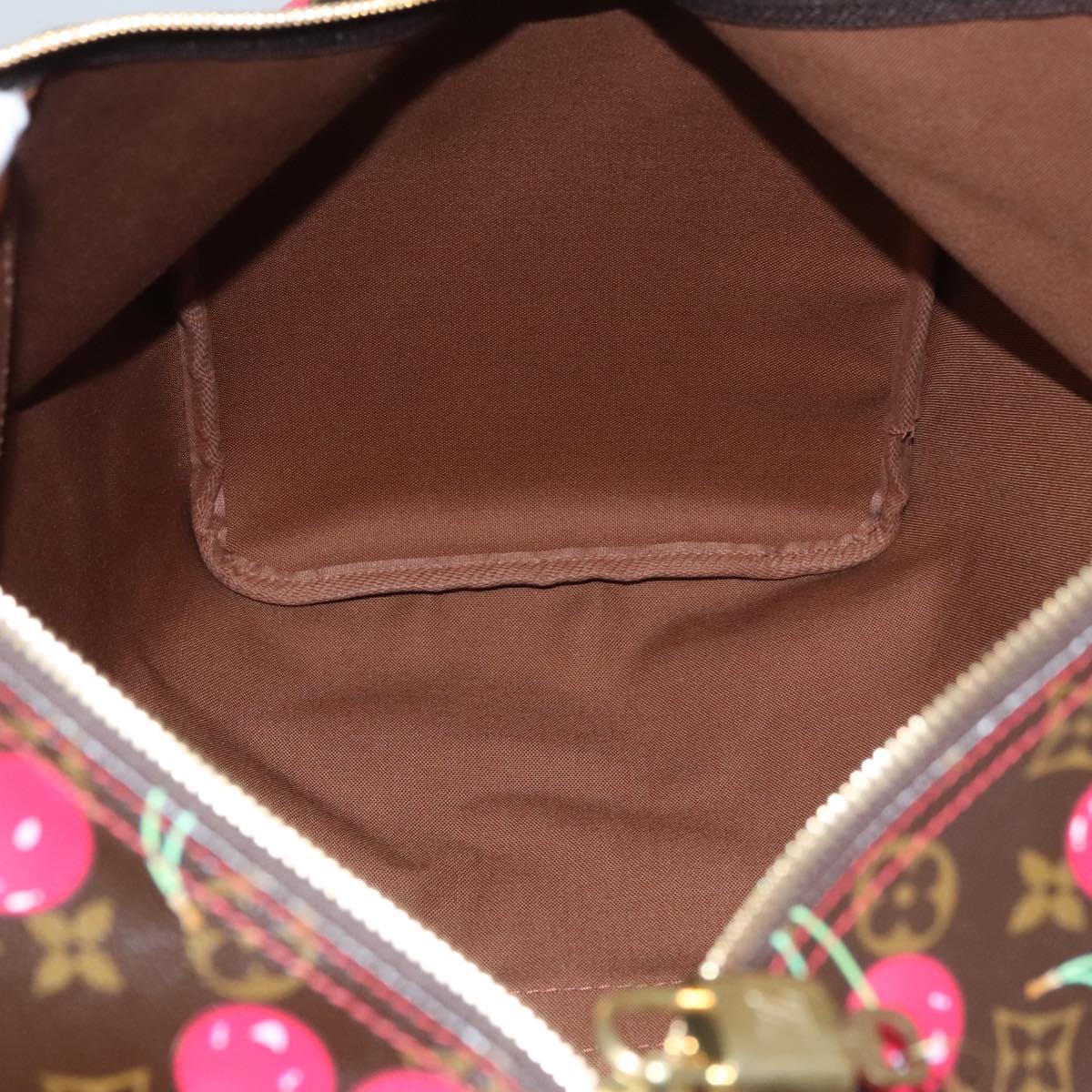 LOUIS VUITTON Monogram Cherry Keepall 45 Boston Bag M95011 LV 98949S
